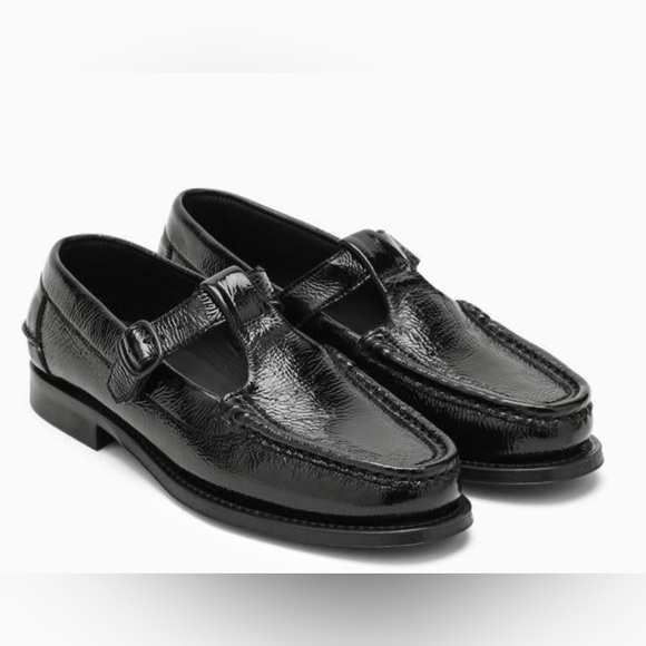 Hereu Shoes - Hereu Alber black patent leather loafers